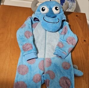 Children's zip-up Sully pajamas from Monsters Ink